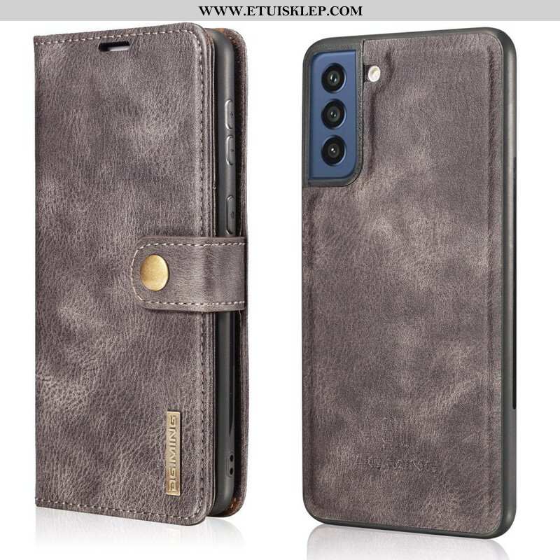 Etui Skórzany Futerał do Samsung Galaxy S21 FE Dg. Odpinany Ming